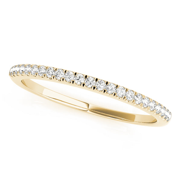 1/8 ct tw Lab Diamond Wedding Bands Prong Set