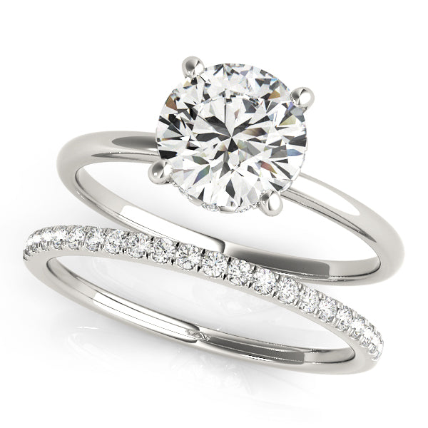 1 5/8 ct tw Lab Diamond Engagement Ring