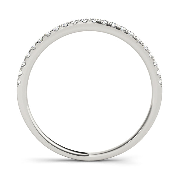 1/8 ct tw Lab Diamond Wedding Band
