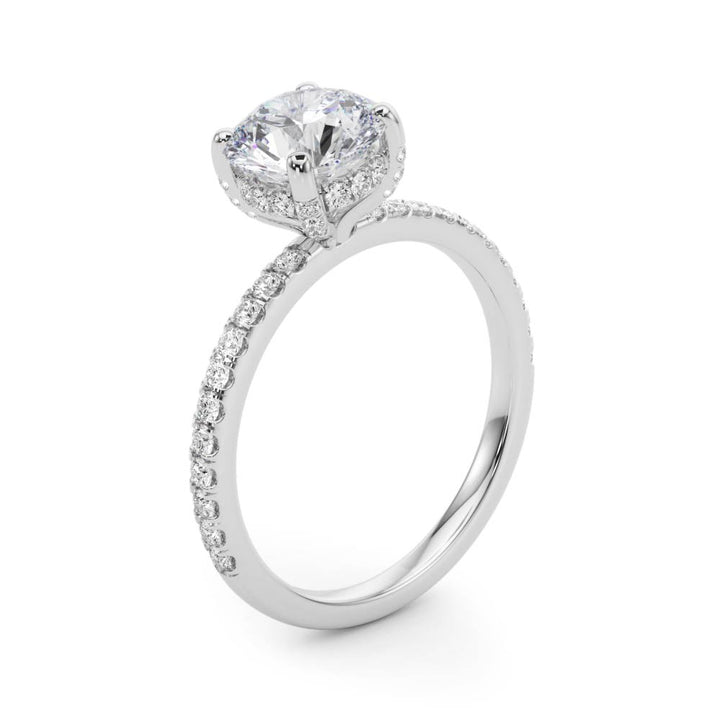 1 7/8 ct tw Lab Diamond Engagement Ring