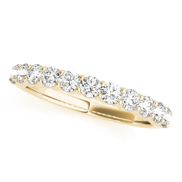 1/2 ct tw Lab Diamond Straight Diamond Wedding Band