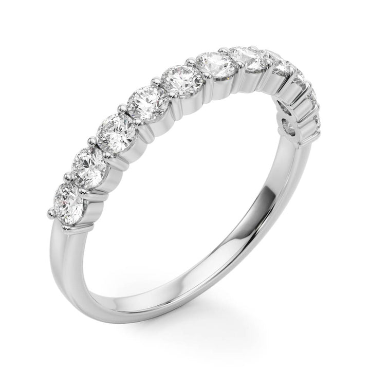 1 ct tw Lab Diamond Straight Diamond Wedding Band