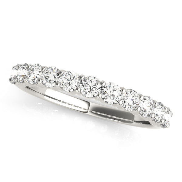 1 ct tw Lab Diamond Straight Diamond Wedding Band