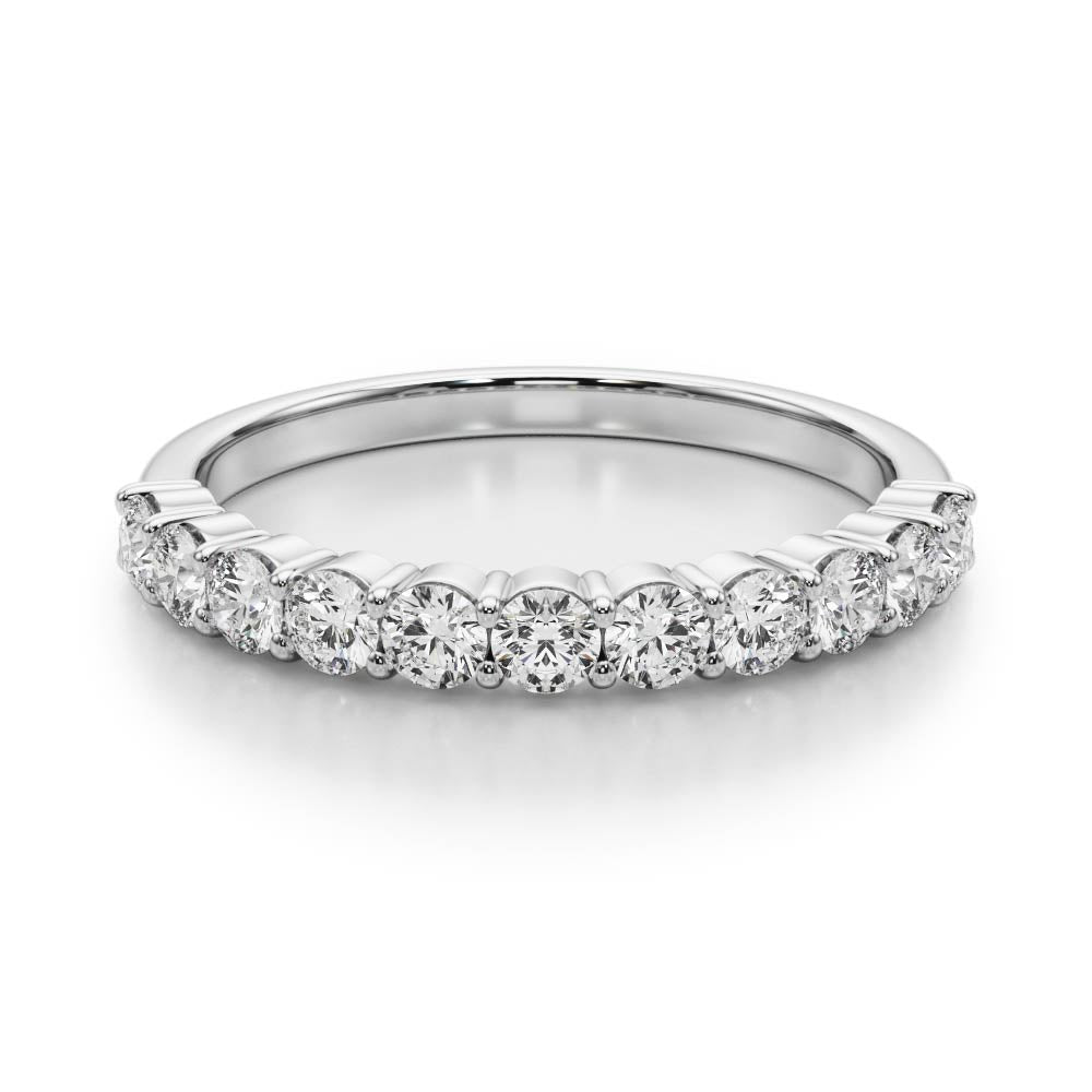 1 5/8 ct tw Lab Diamond Straight Diamond Wedding Band