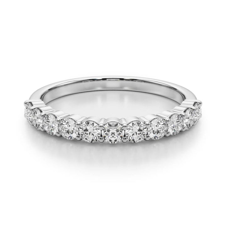 3/4 ct tw Lab Diamond Straight Diamond Wedding Band