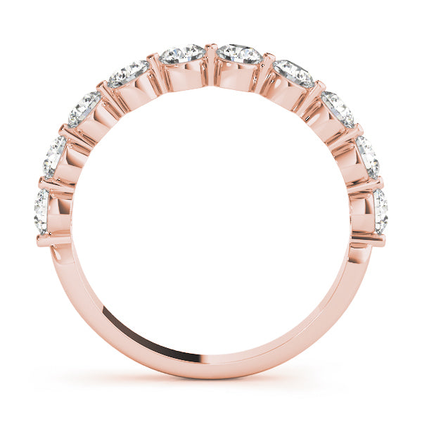 SINGLE PRONG WEDDING BAND