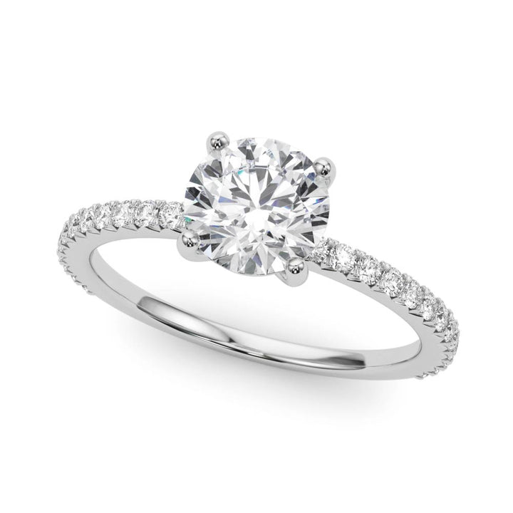 1 3/4 ct tw Lab Diamond Engagement Ring