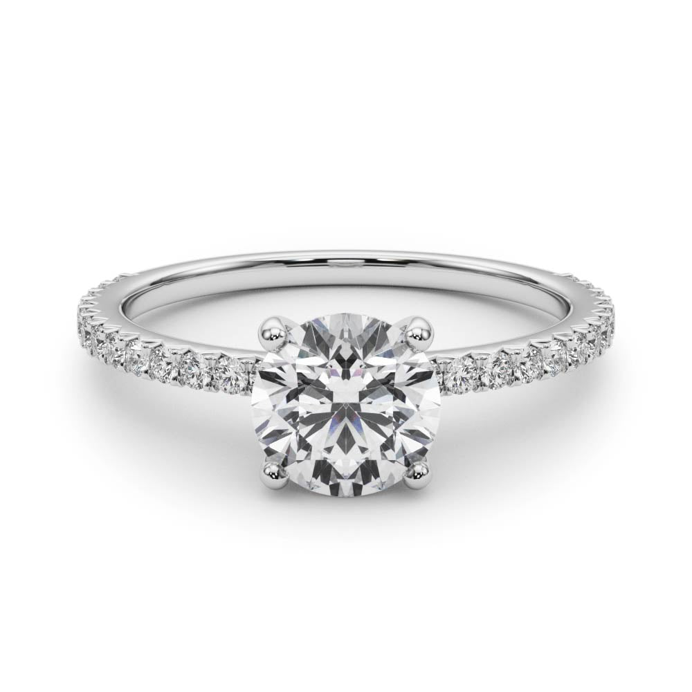 1 3/4 ct tw Lab Diamond Engagement Ring