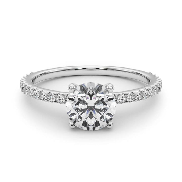 1 3/4 ct tw Lab Diamond Engagement Ring