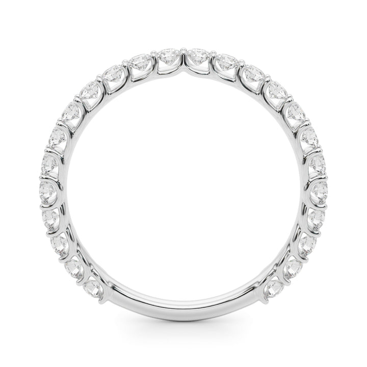 3/4 ct tw Lab Diamond Wedding Band