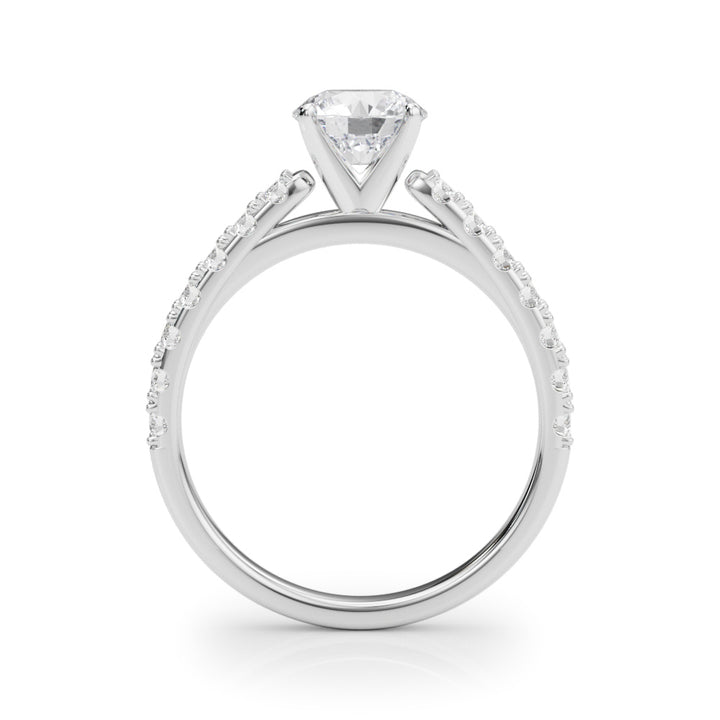 3/8 ct tw Lab Diamond Remount Ring