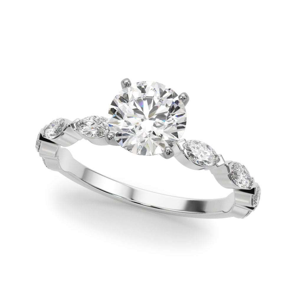 1/2 ct tw Lab Diamond Engagement Ring