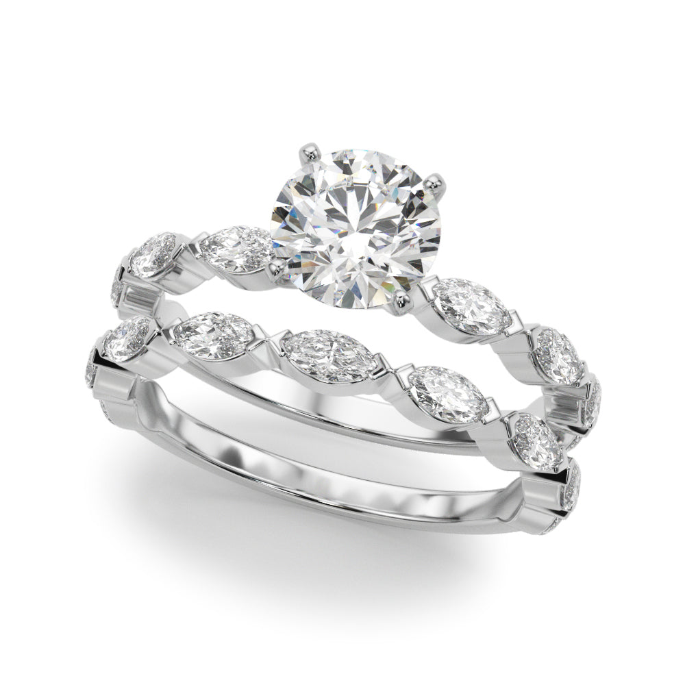 1/2 ct tw Lab Diamond Engagement Ring