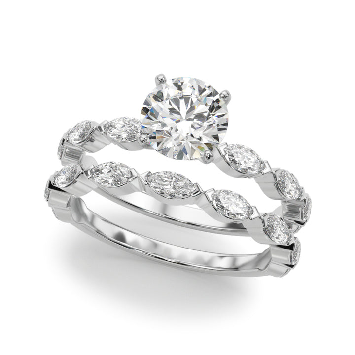 1/2 ct tw Lab Diamond Engagement Ring