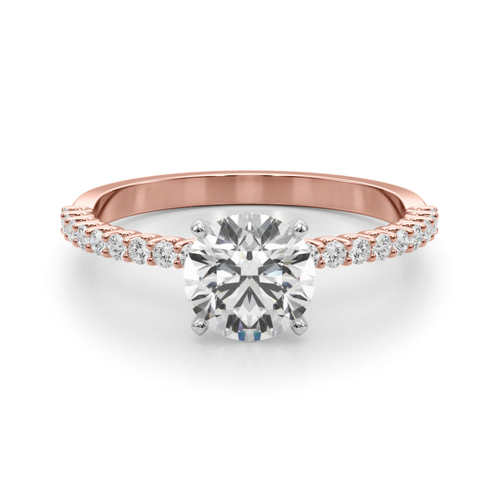 1 3/4 ct tw Lab Diamond Engagement Ring