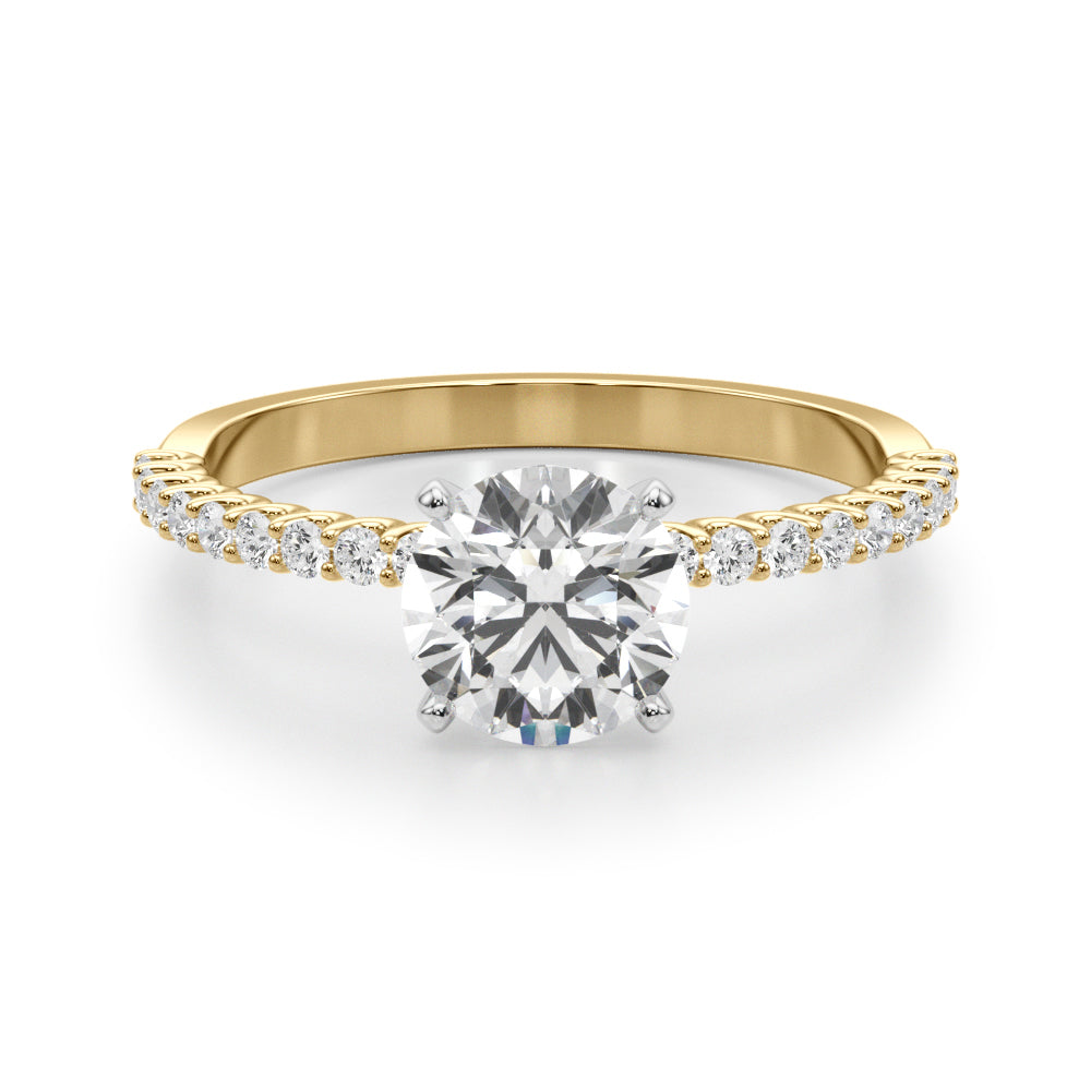 1 3/4 ct tw Lab Diamond Engagement Ring