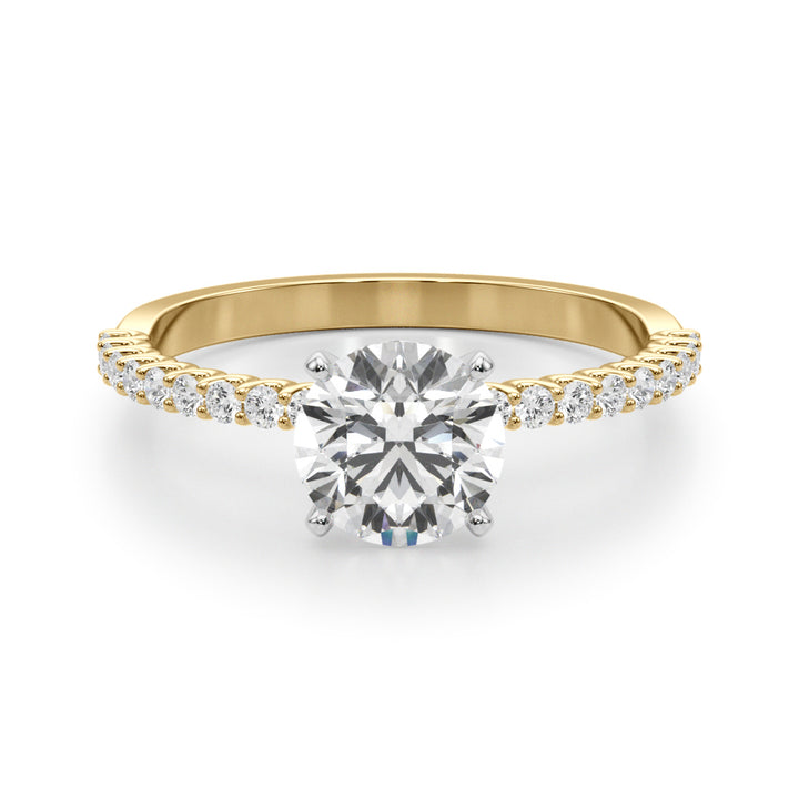 1 3/4 ct tw Lab Diamond Engagement Ring