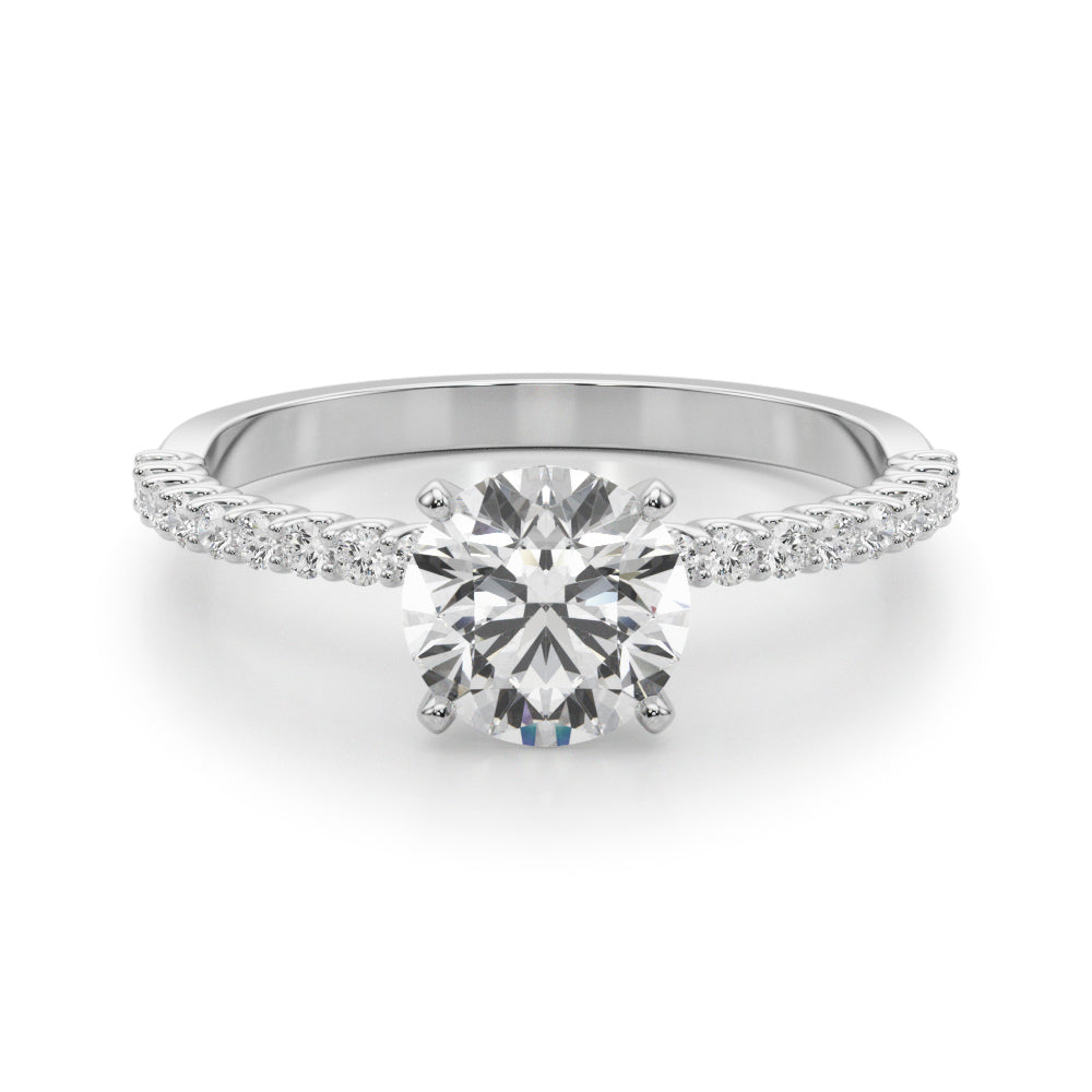 1 3/4 ct tw Lab Diamond Engagement Ring
