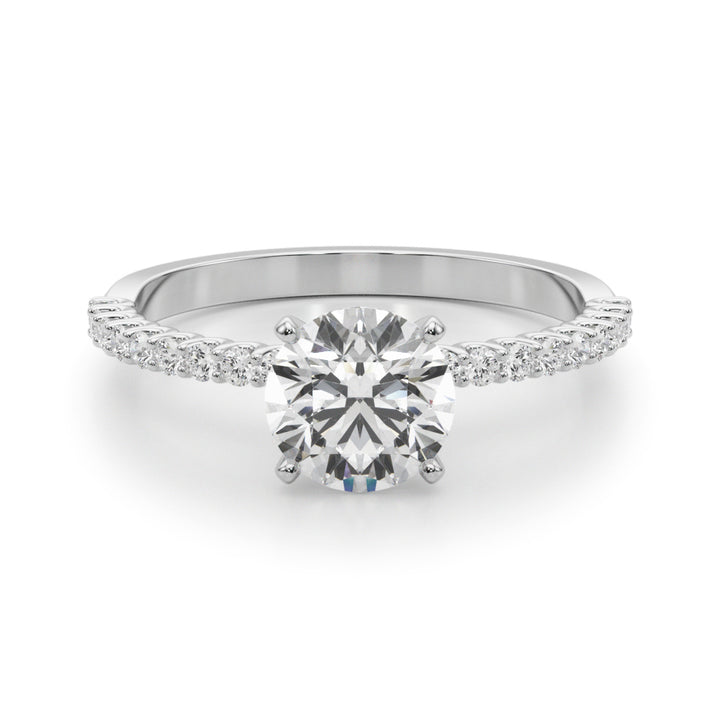 1 3/4 ct tw Lab Diamond Engagement Ring