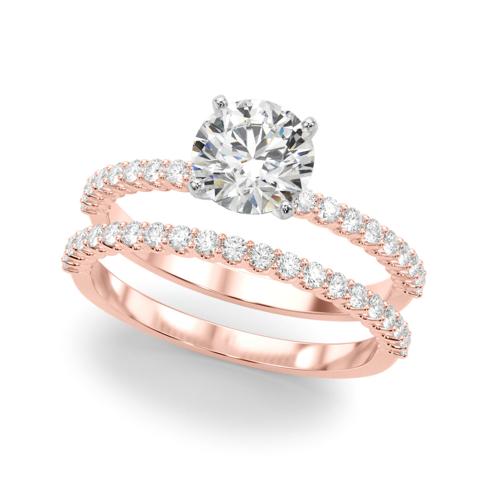 1 3/4 ct tw Lab Diamond Engagement Ring