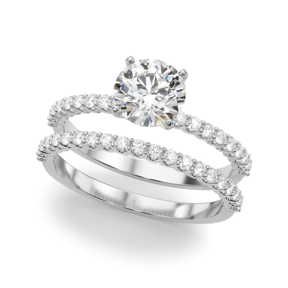 1 3/4 ct tw Lab Diamond Engagement Ring