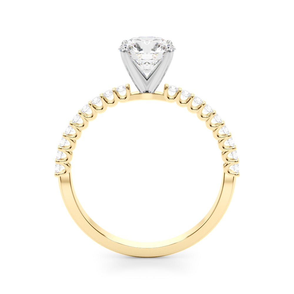 1 3/4 ct tw Lab Diamond Engagement Ring