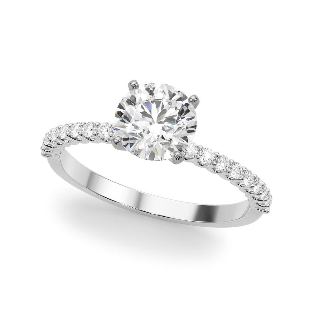 1 3/4 ct tw Lab Diamond Engagement Ring