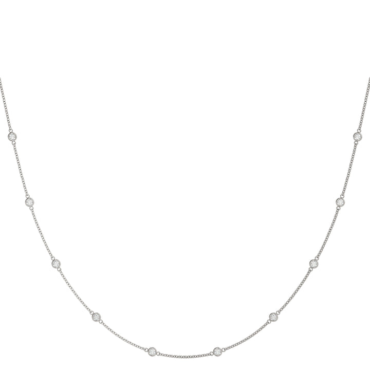 1 ct tw Lab Diamond 1.4Mm Chain