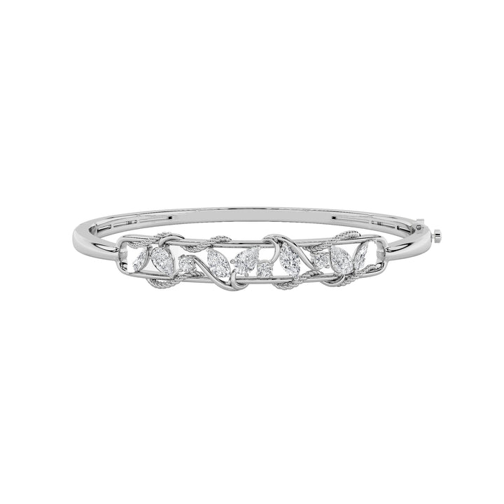 2Cttw Pear Shaped Lab Grown Diamond (F/VS)  Bracelet in 14K Gold