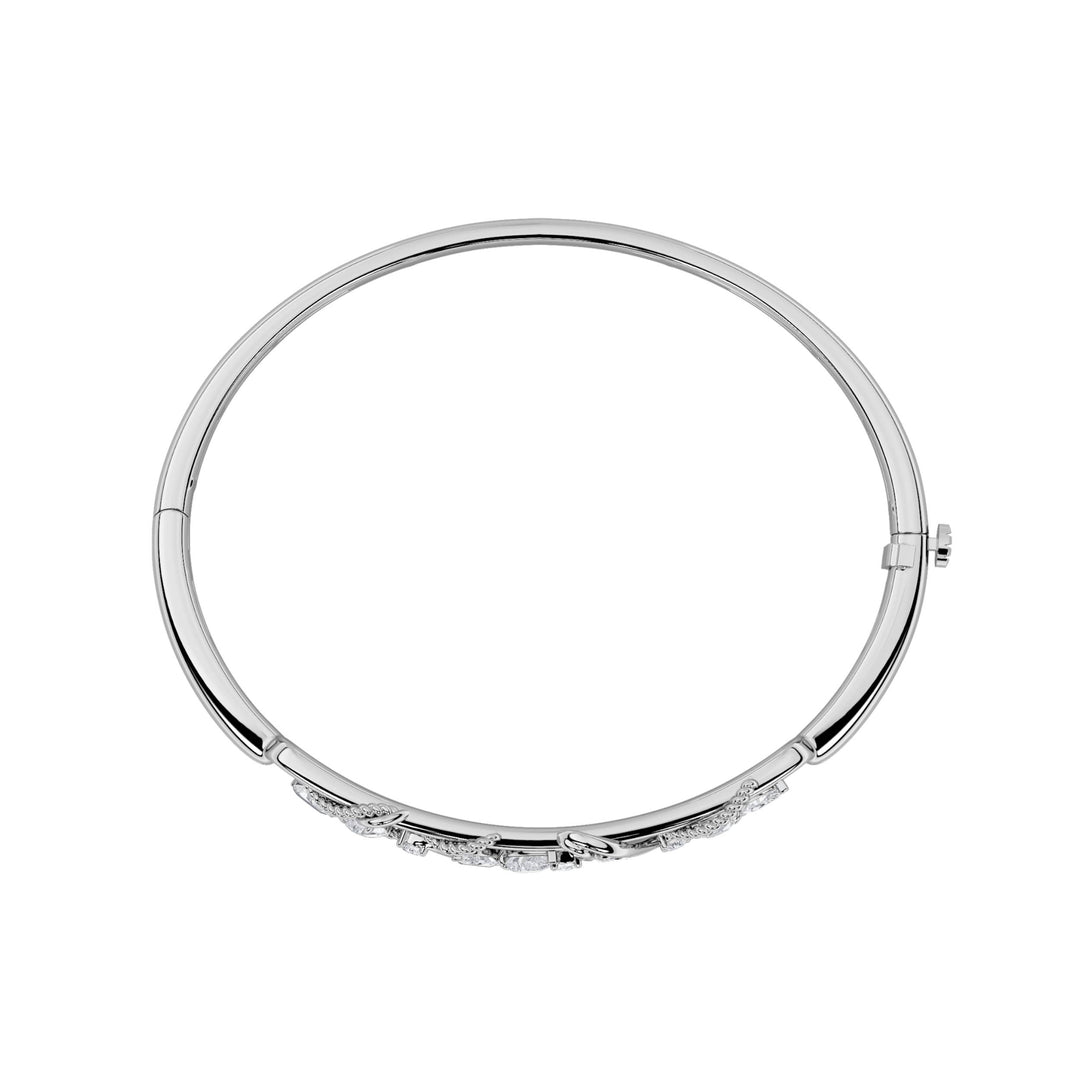 2Cttw Pear Shaped Lab Grown Diamond (F/VS)  Bracelet in 14K Gold