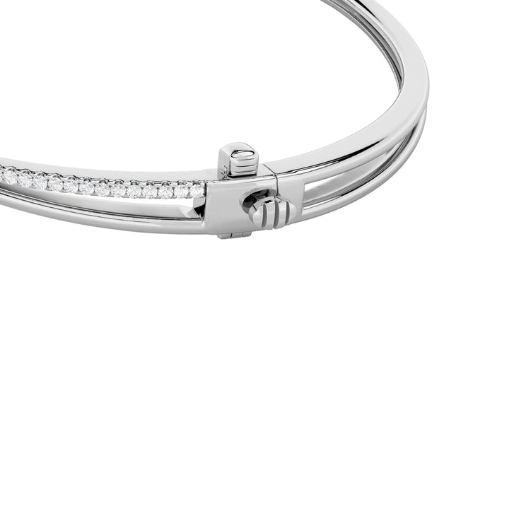 2Cttw Marquise Shaped Lab Grown Diamond (F/VS)  Bracelet in 14K Gold