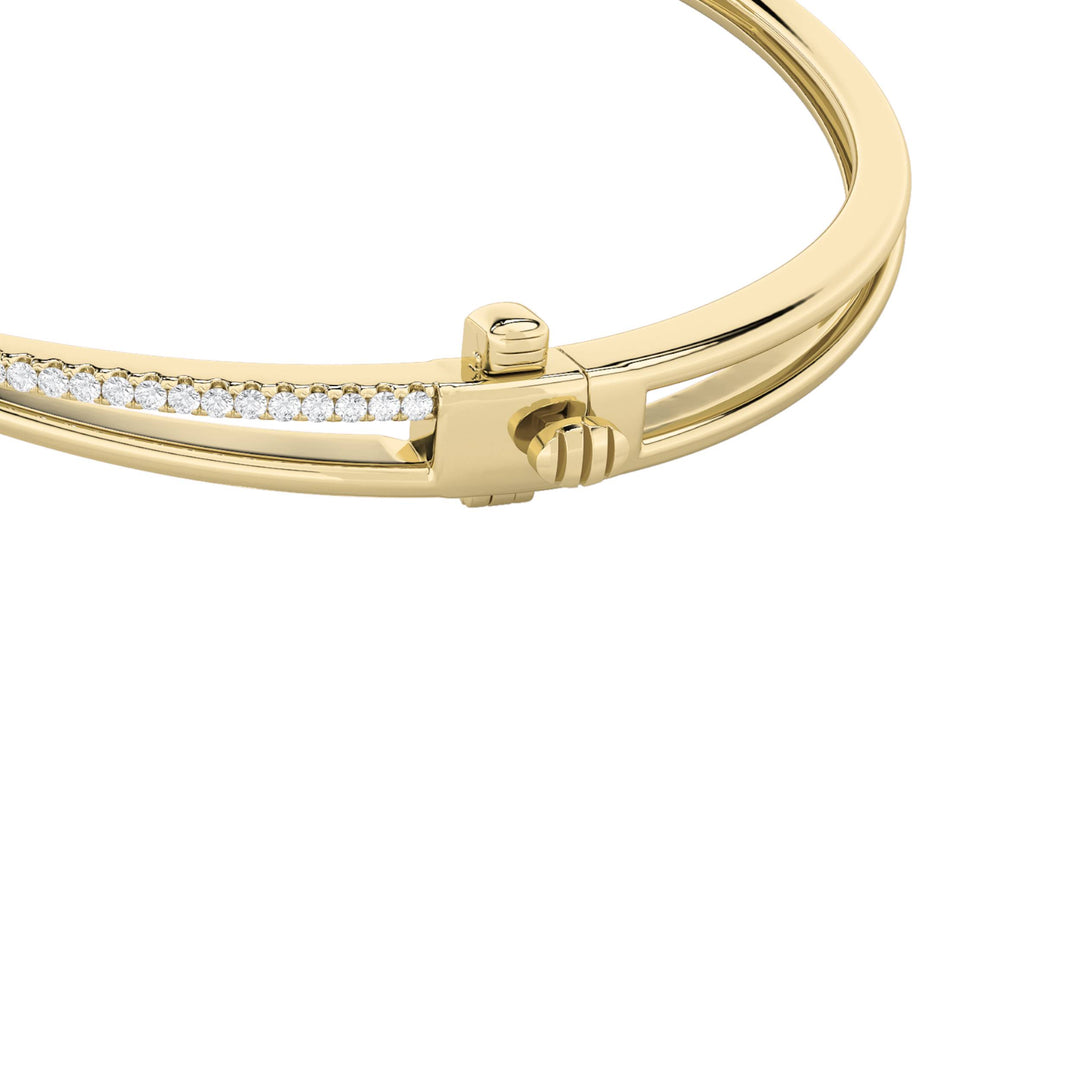2Cttw Marquise Shaped Lab Grown Diamond (F/VS)  Bracelet in 14K Gold