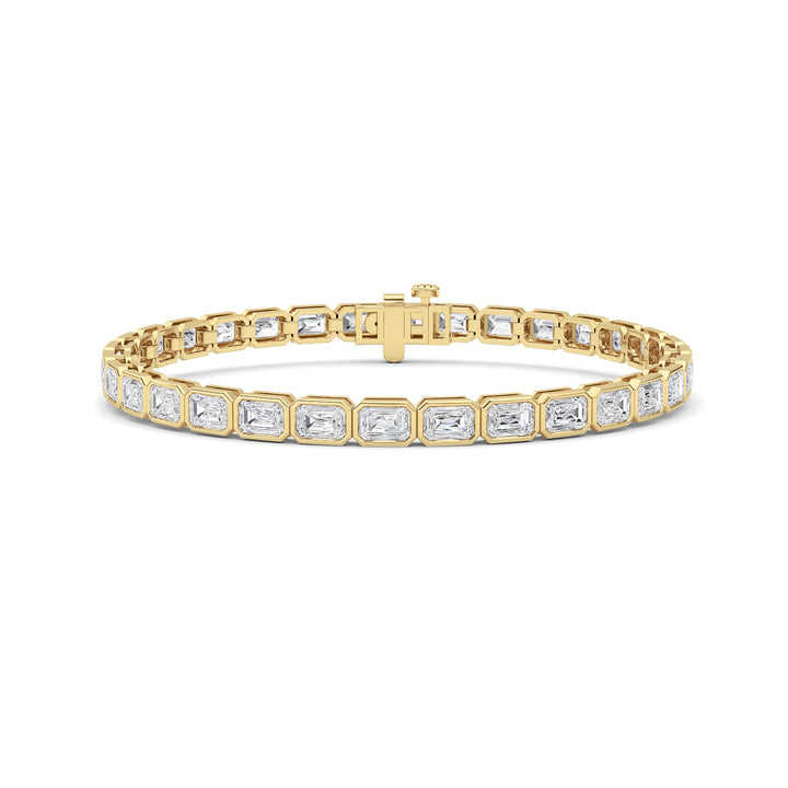 Emerald Lab Grown Diamond (F/VS ) Bracelet Bracelet in 14K Gold