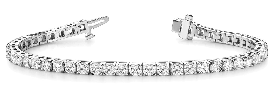 2 ct tw Lab Diamond Bracelet In Line Prong Set