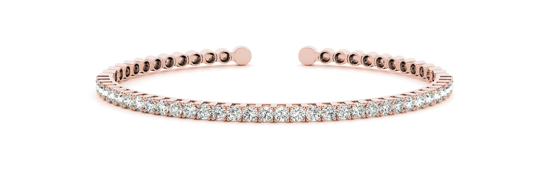 2 ct tw Lab Diamond Bangle Traditional