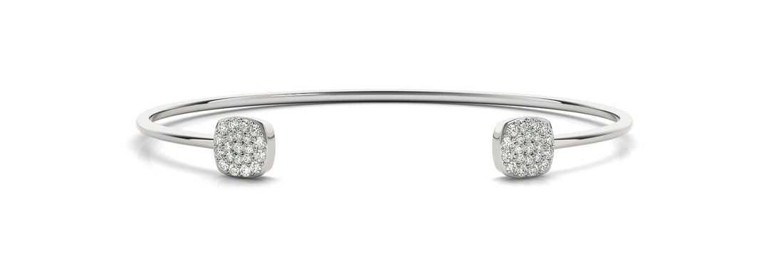 1/3 ct tw Lab Diamond Bangle Fashion