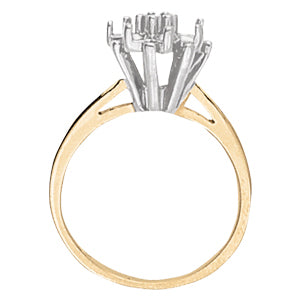 18K White Gold Lab Diamond Fashion Ring