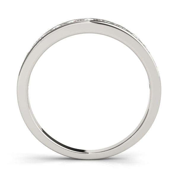 1/3 ct tw Lab Diamond Channel Set