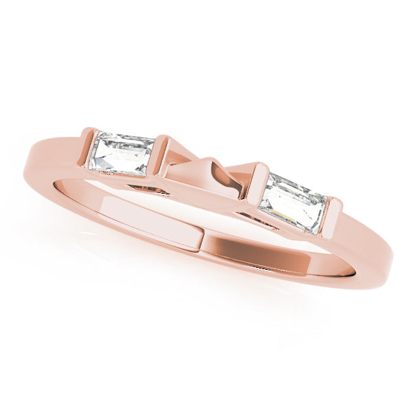 WEDDING BANDS FANCY SHAPE BAGUETTE