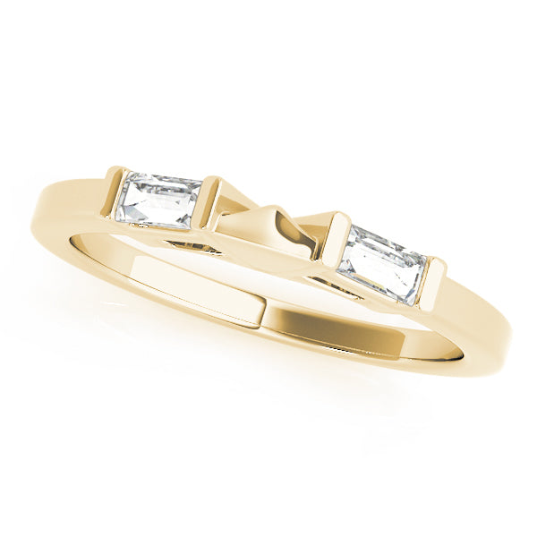 WEDDING BANDS FANCY SHAPE BAGUETTE