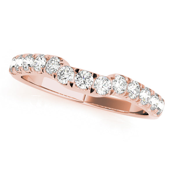 WEDDING BANDS CURVED BANDS