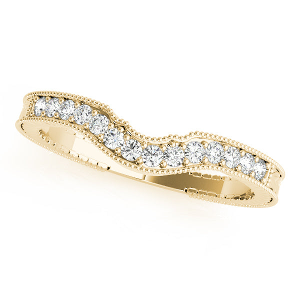 WEDDING BANDS CURVED BANDS