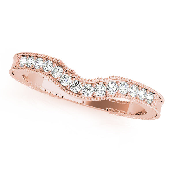 WEDDING BANDS CURVED BANDS
