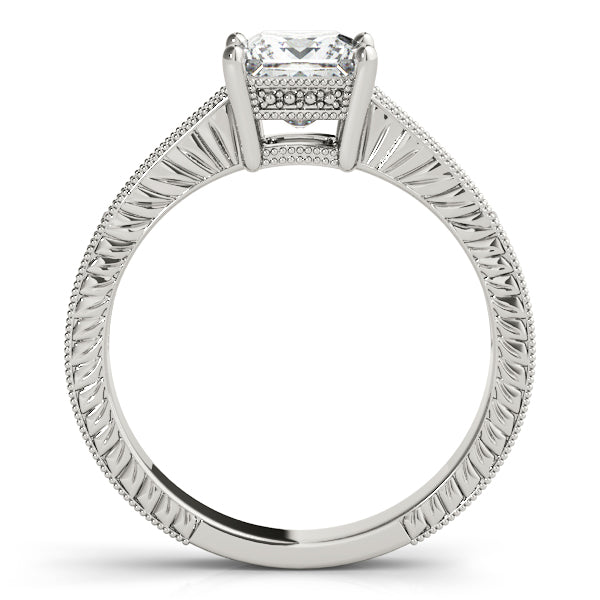 2 ct tw Lab Diamond Engagement Rings Antique