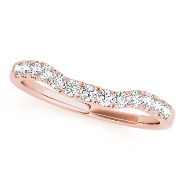 WEDDING BANDS CURVED BANDS
