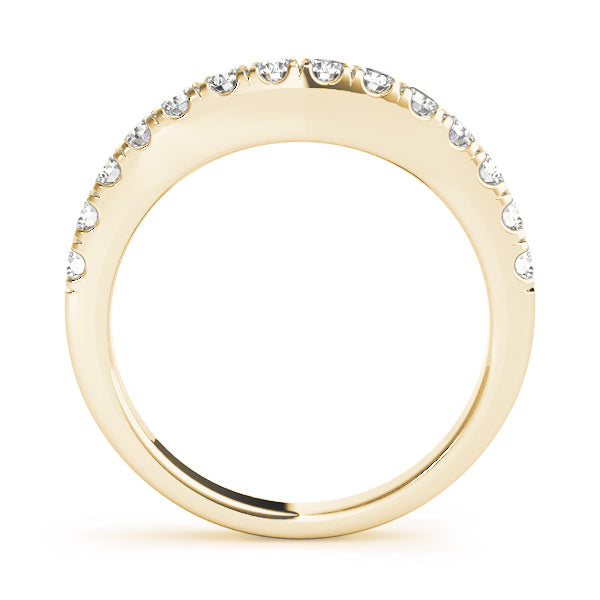 WEDDING BANDS CURVED BANDS