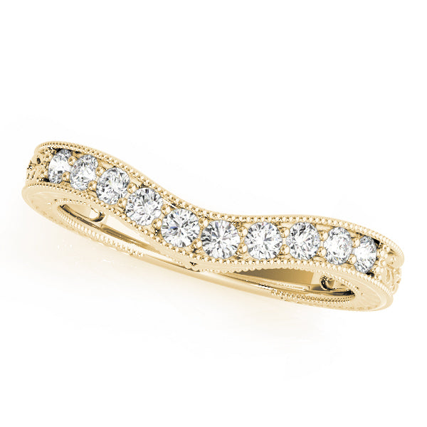 WEDDING BANDS CURVED BANDS