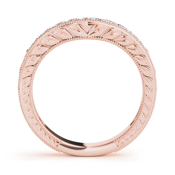 WEDDING BANDS CURVED BANDS
