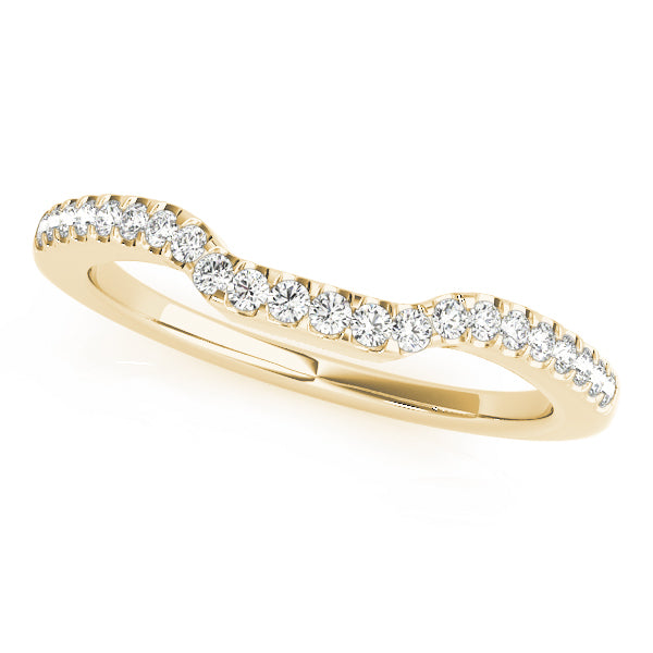 WEDDING BANDS CURVED BANDS