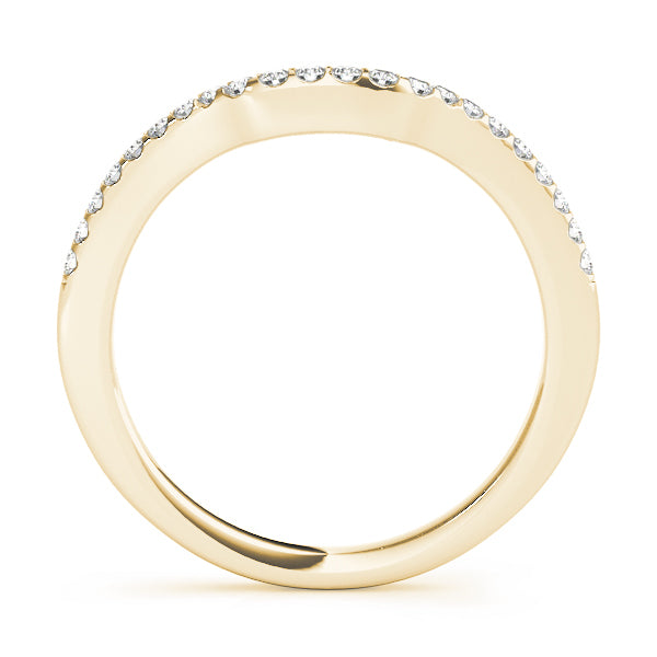 WEDDING BANDS CURVED BANDS